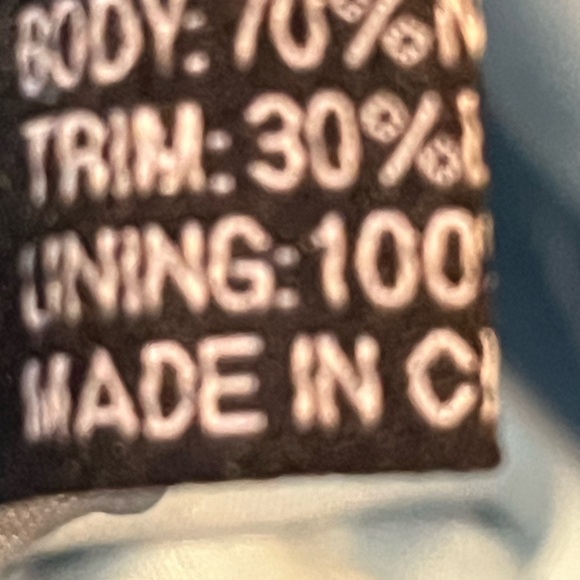 Cynthia Rowley Neoprene/Leather Tote Shoulder Bag Color Block Blue Black Red - Picture 7 of 11